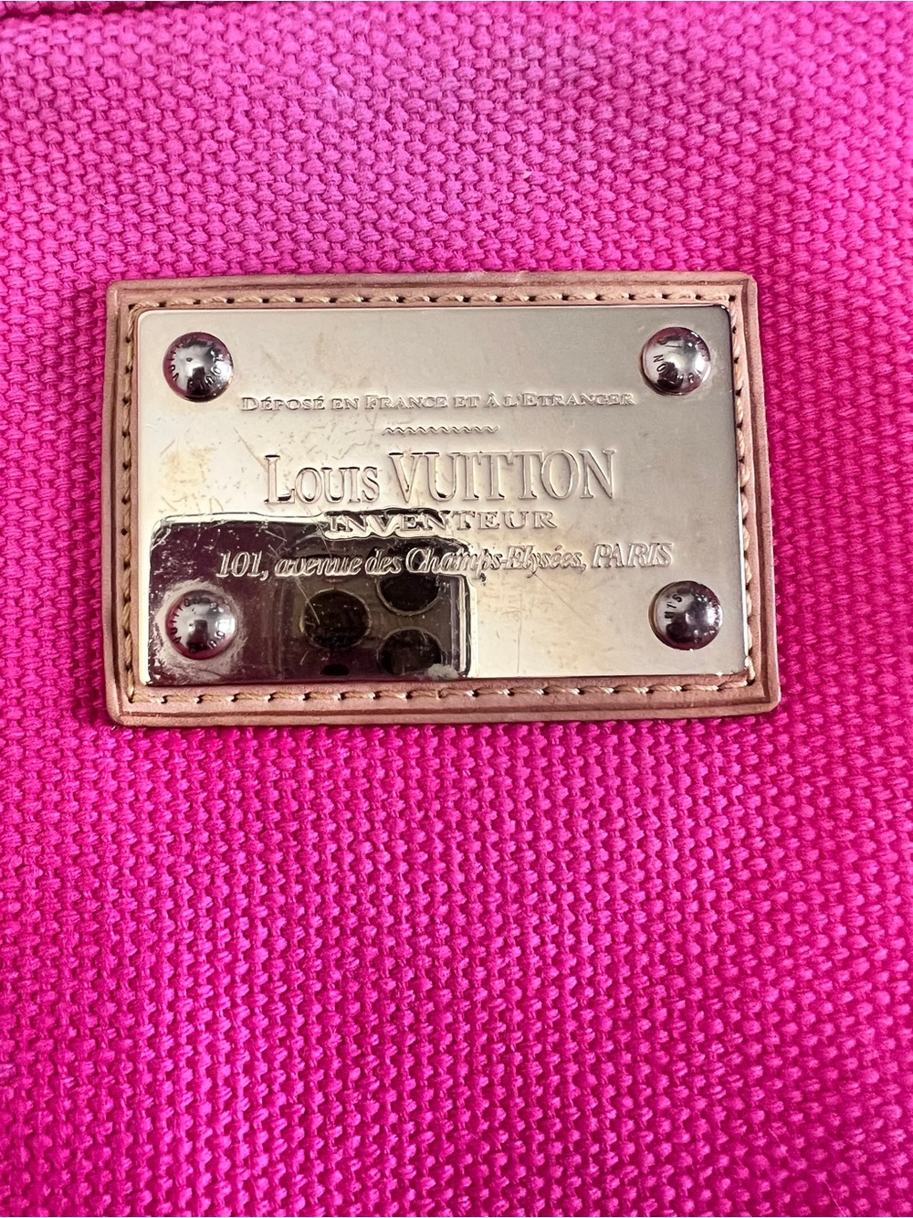 Louis Vuitton Antigua Cabas MM bag - poor condition, amateurly converted - Picture 2 of 16